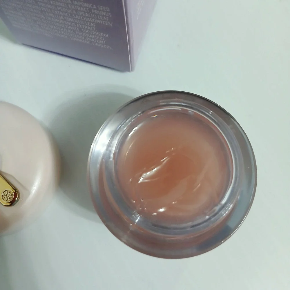 Tatcha The Kissu Lip Mask Japanese Peach Jelly Treatment Hydrating Balm 0.32oz